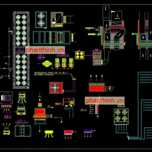 Thư viện quạt công nghiệp cad