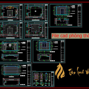 Thư viện cad tủ thờ