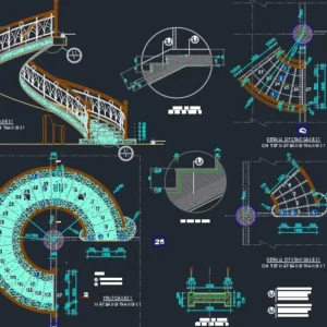 Thư viện cad thang công tác
